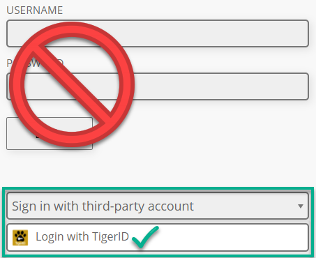 Login with TigerID
